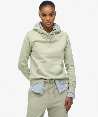 Essential Logo Embroidered Hoodie Image 1