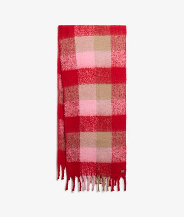 Check Patterned Scarf Image 1