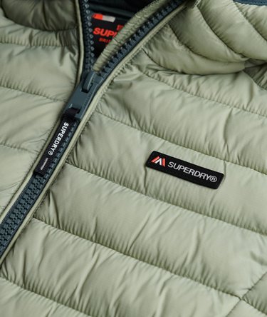 Gewatteerd Fuji Lite jack met capuchon Image 7