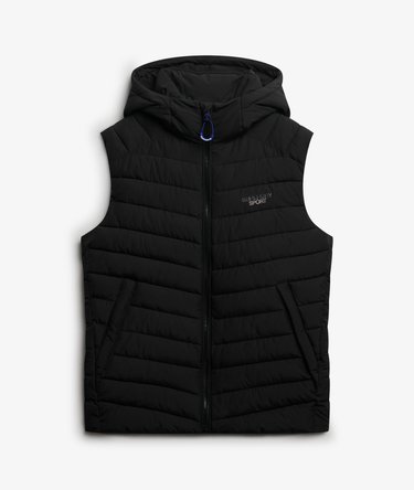 Hooded Fuji Padded Gilet Image 8