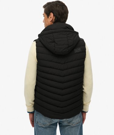 Hooded Fuji Padded Gilet Image 6