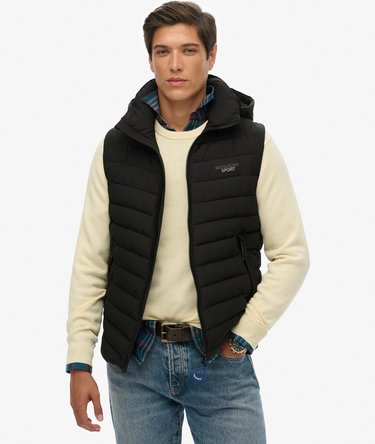 Hooded Fuji Padded Gilet Image 1