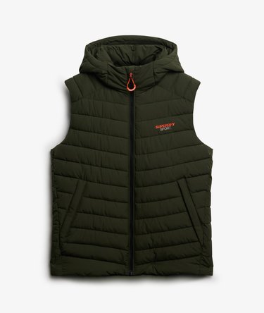 Hooded Fuji Padded Gilet Image 8