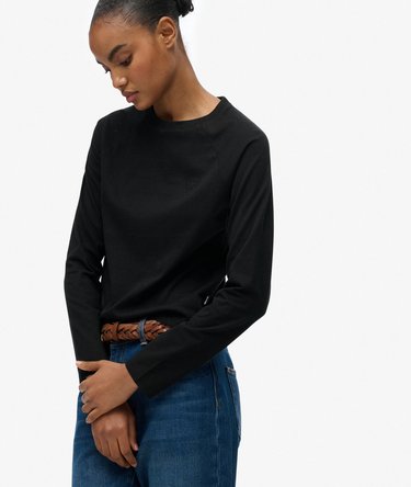 Essential Logo Langarmshirt Image 2