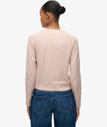 Essential Logo Langarmshirt Image 5