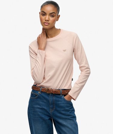 Essential Logo Langarmshirt Image 1