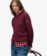 Slouchy Knitted Crew Jumper