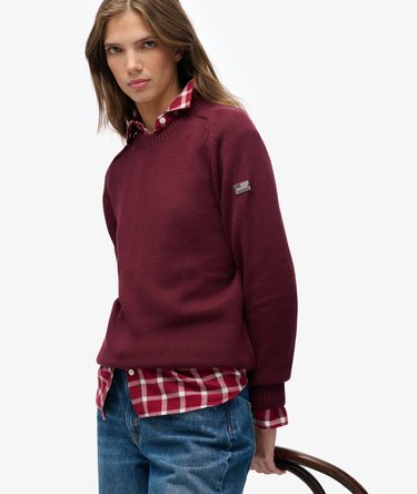 Pull Ras du Cou Slouchy en Maille Image 2