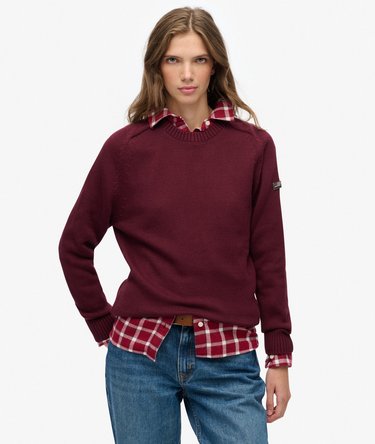 Pull Ras du Cou Slouchy en Maille Image 1
