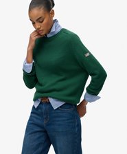 Slouchy Knitted Crew Jumper