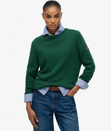 Pull Ras du Cou Slouchy en Maille Image 1
