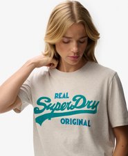 Bio-Baumwoll-T-Shirt mit Vintage Logo Scripted