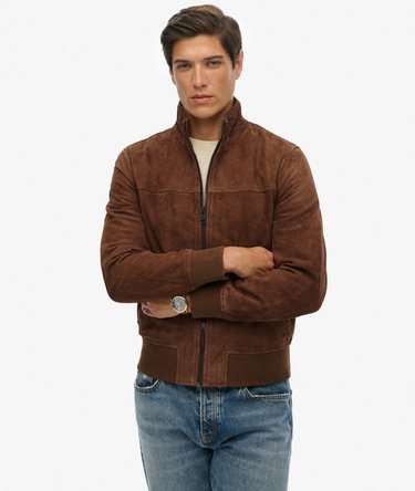 Modern Leather Sports Jacket Image 5