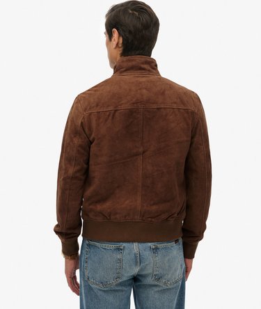 Modern Leather Sports Jacket Image 6