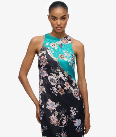 Racer Jacquard Maxi Dress Image 5