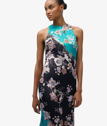 Racer Jacquard Maxi Dress Image 2