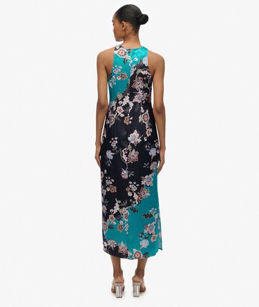 Racer Jacquard Maxi Dress Image 6