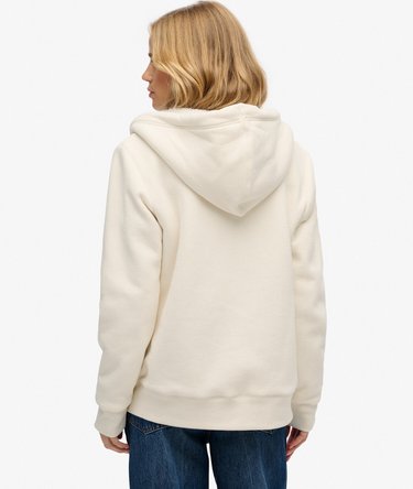 Borg Lined Zip Hoodie Image 5