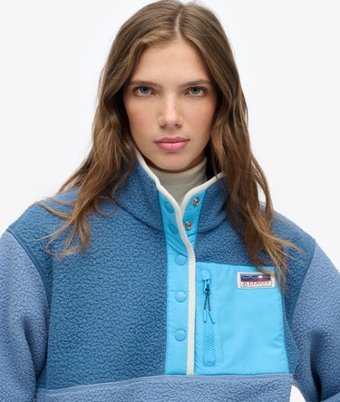 Pullover en Polaire Colour Block Image 4