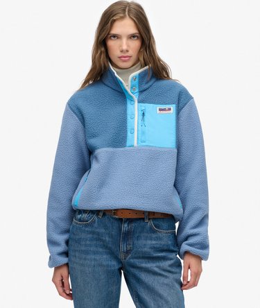 Pullover en Polaire Colour Block Image 1