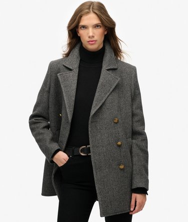 Double Breasted Peacoat Image 1