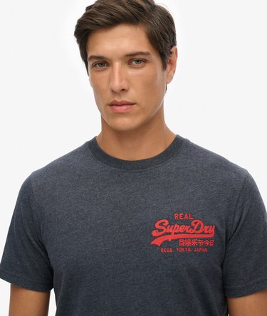 Classic Vintage Logo Graphic T-Shirt Image 4