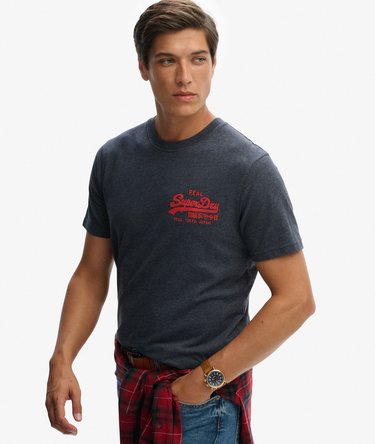 Classic Vintage Logo Graphic T-Shirt Image 2