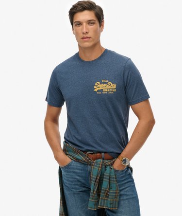 Classic Vintage Logo Graphic T-Shirt Image 1