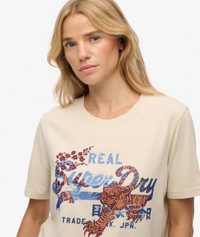 Tokyo Vintage Logo Relaxed T-Shirt