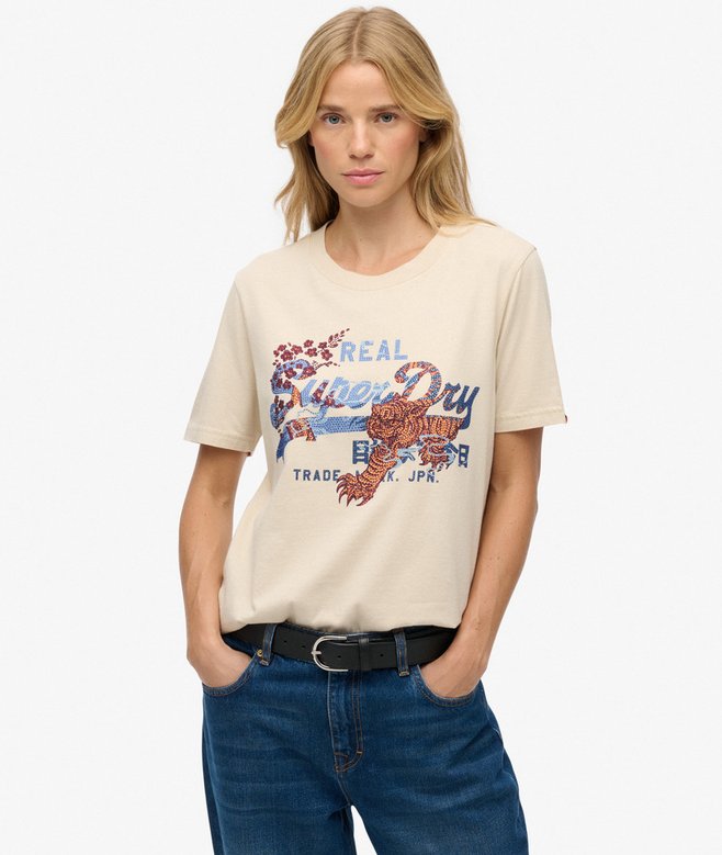 Tokyo Vintage Logo Relaxed T-Shirt
