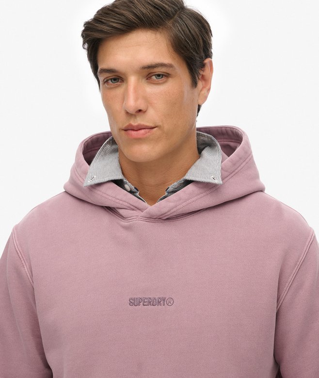Micro Logo Hoodie