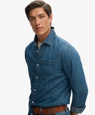 Chemise en jean à manches longues Essential