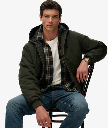 Canvas Surplus Hooded Jacket Image 1