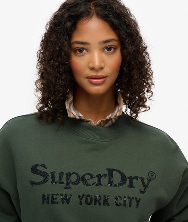 Brand Mark Loose Crew Sweatshirt Image 4