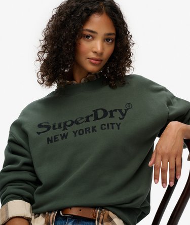 Brand Mark Loose Crew Sweatshirt Image 2