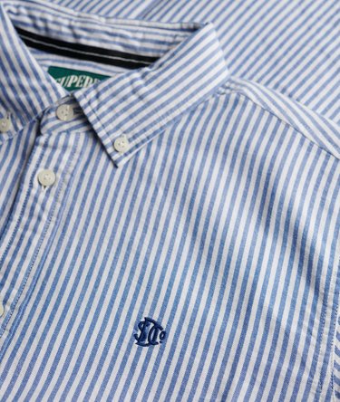 Slim Oxford Button Down Long Sleeve Shirt Image 6