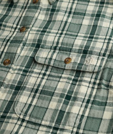 Lumberjack Check Flannel Shirt Image 6