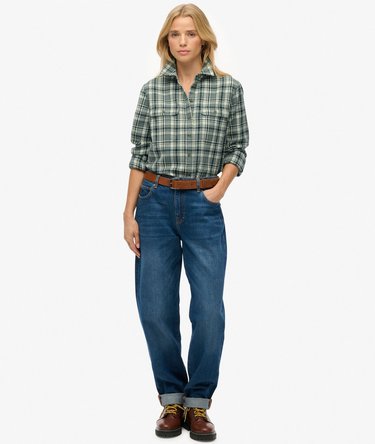 Lumberjack Check Flannel Shirt Image 3