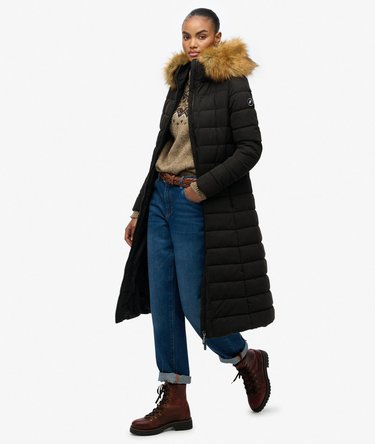 Arctic Longline Puffer Coat Image 3