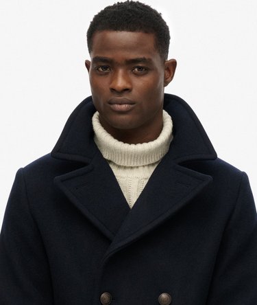 The Merchant Store - Wollen Lange Jas Image 4