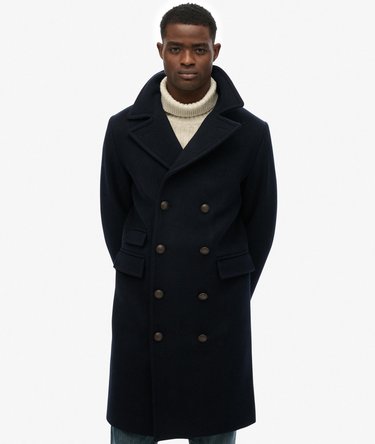 The Merchant Store - Wollen Lange Jas Image 5