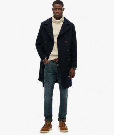 The Merchant Store - Wollen Lange Jas Image 3