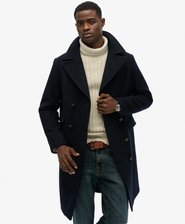 Abrigo Largo The Merchant Store Mezcla de Lana