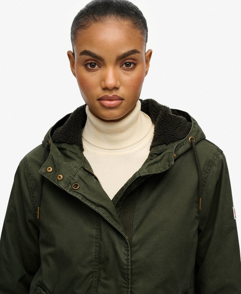 ジャケット・アウター Emma Taylor MILITARY FLARE HOOD COAT Emma Taylor(エマテイラー)の「MILITARY FLARE HOOD COAT」 - PARTE