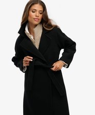Relaxed Long Wool Coat