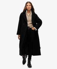 Relaxed Long Wool Coat
