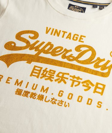 Embellished Vintage Logo Relaxed T-Shirt Image 6