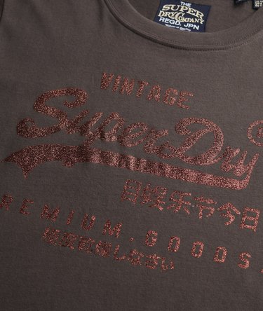 Embellished Vintage Logo Relaxed T-Shirt Image 6