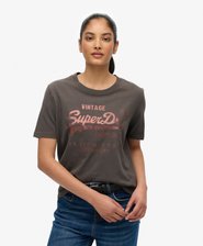 Embellished Vintage Logo Relaxed T-Shirt