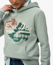 Tokyo Vintage Logo Relaxed Hoodie